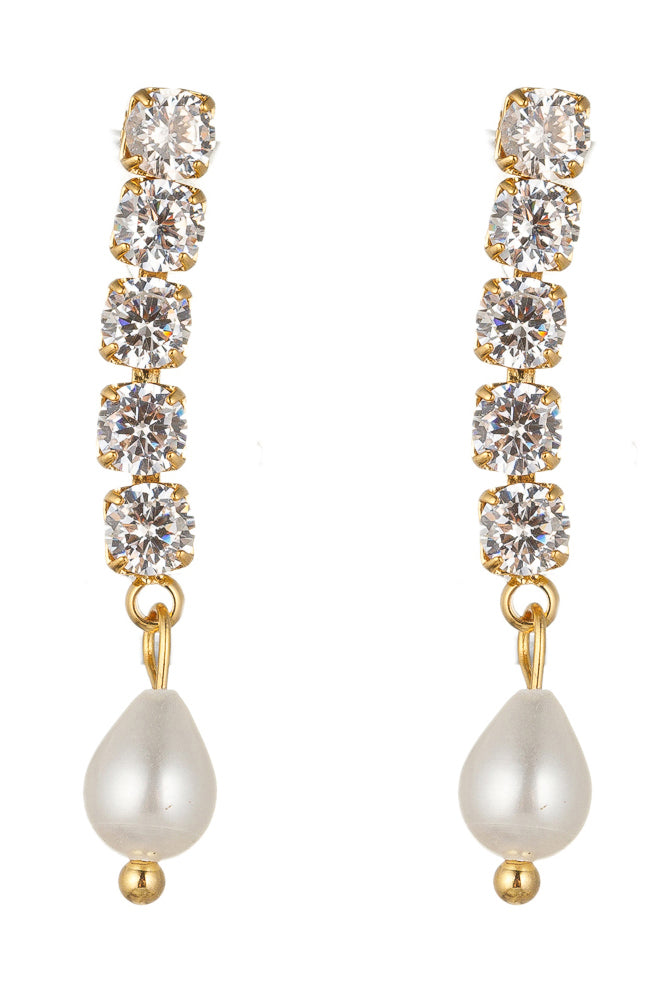 Asal Shell Pearl Drop Earrings