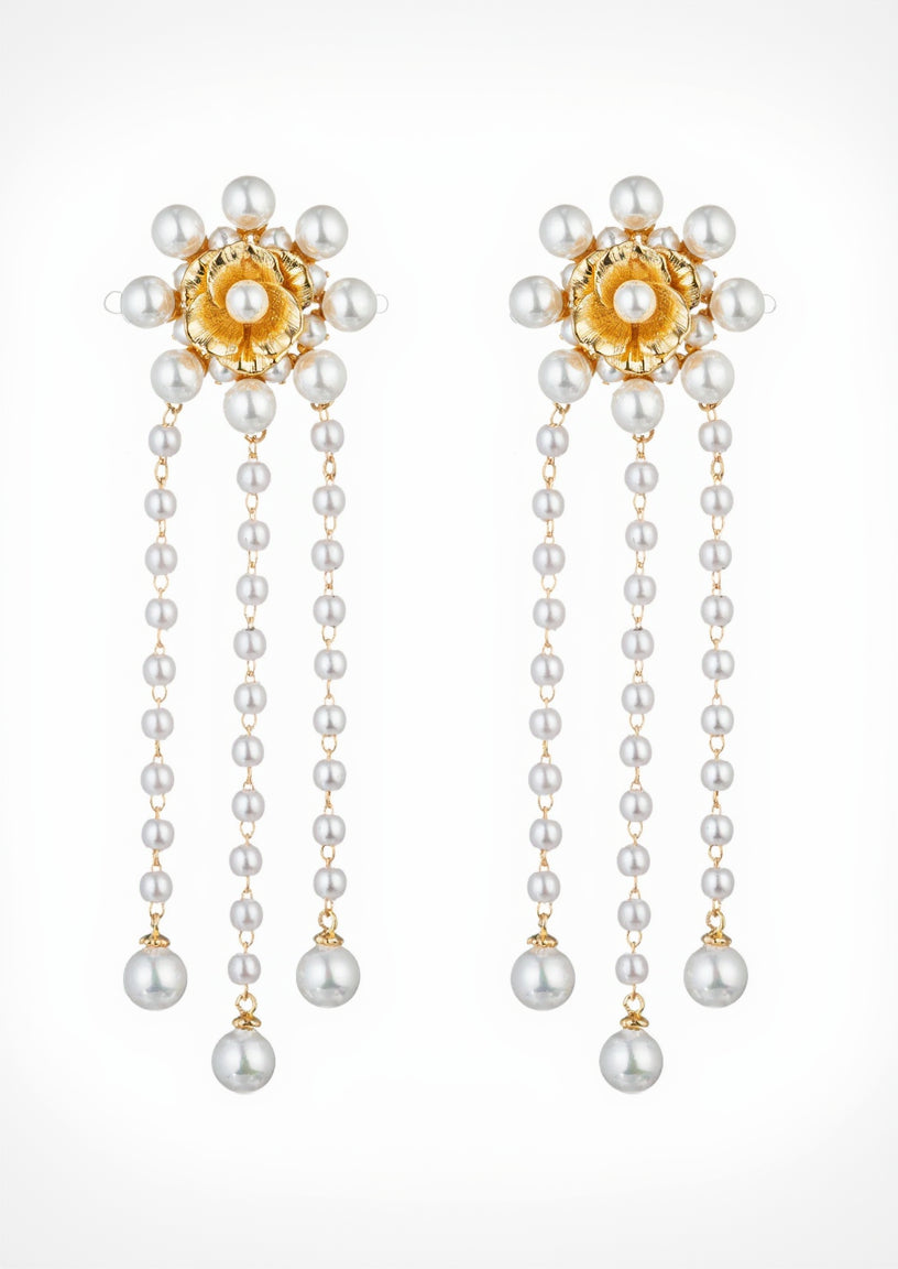 Floral Drop Earrings