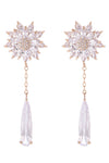 Anahita CZ 18K Gold Plated Drop Earring