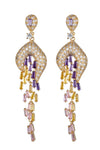 Elsa Gold Statement Earrings