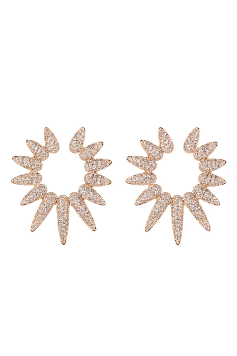 Star Spike Earrings