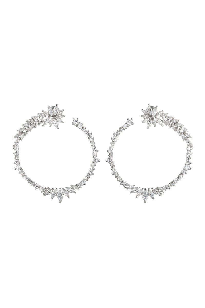Aphrodite Earrings - Silver