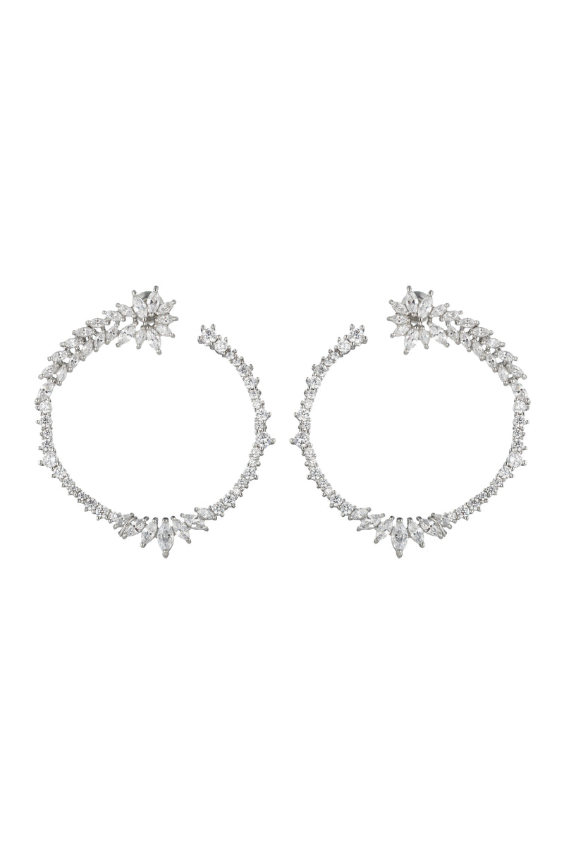 Aphrodite Earrings - Silver