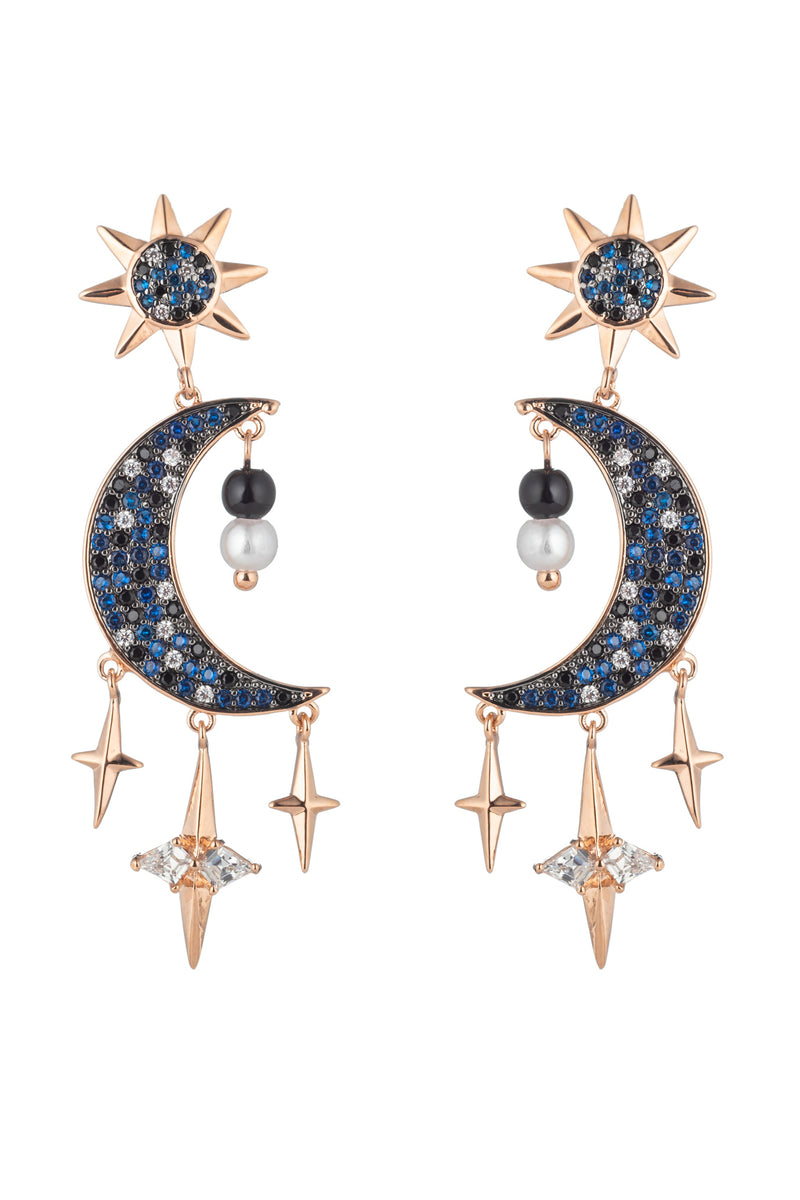 Qamar CZ Earrings