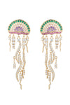 Jellyfish CZ Earrings