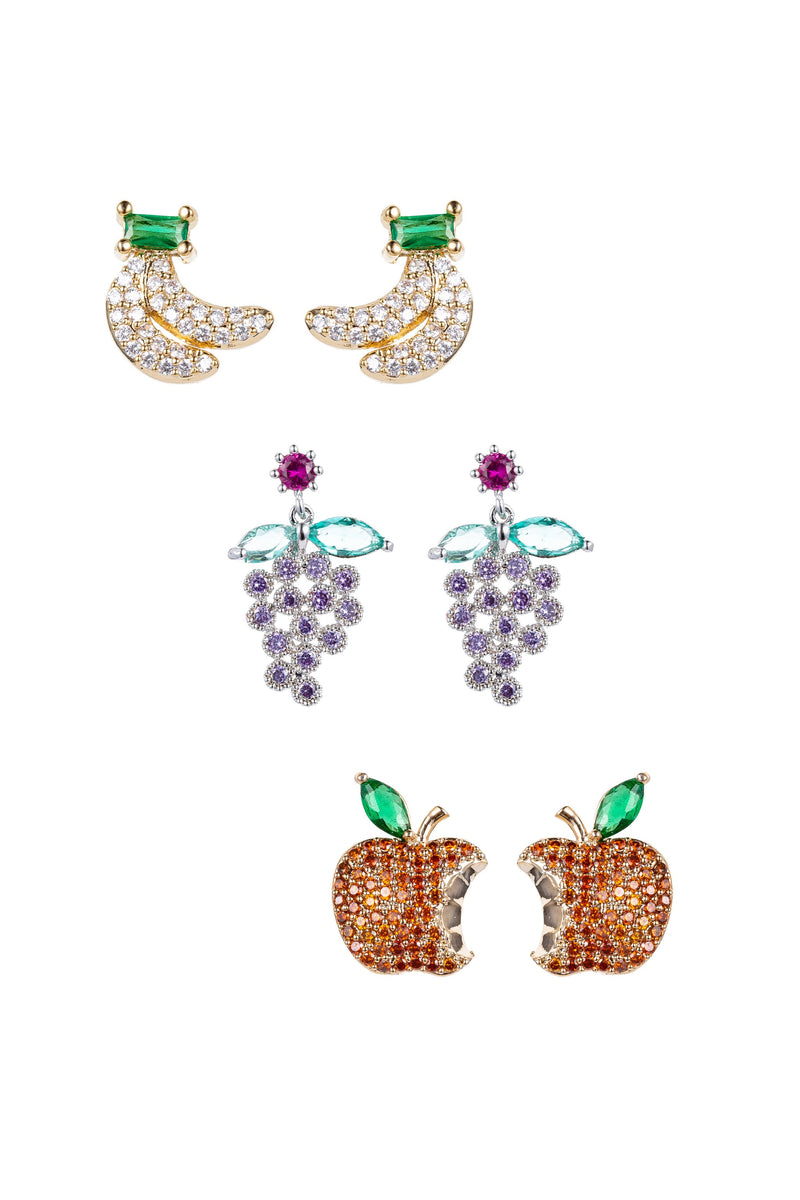 Fruit Punch Earring Set