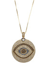 Vision CZ Evil Eye Necklace