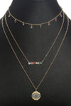 Zien Layered Necklace Set