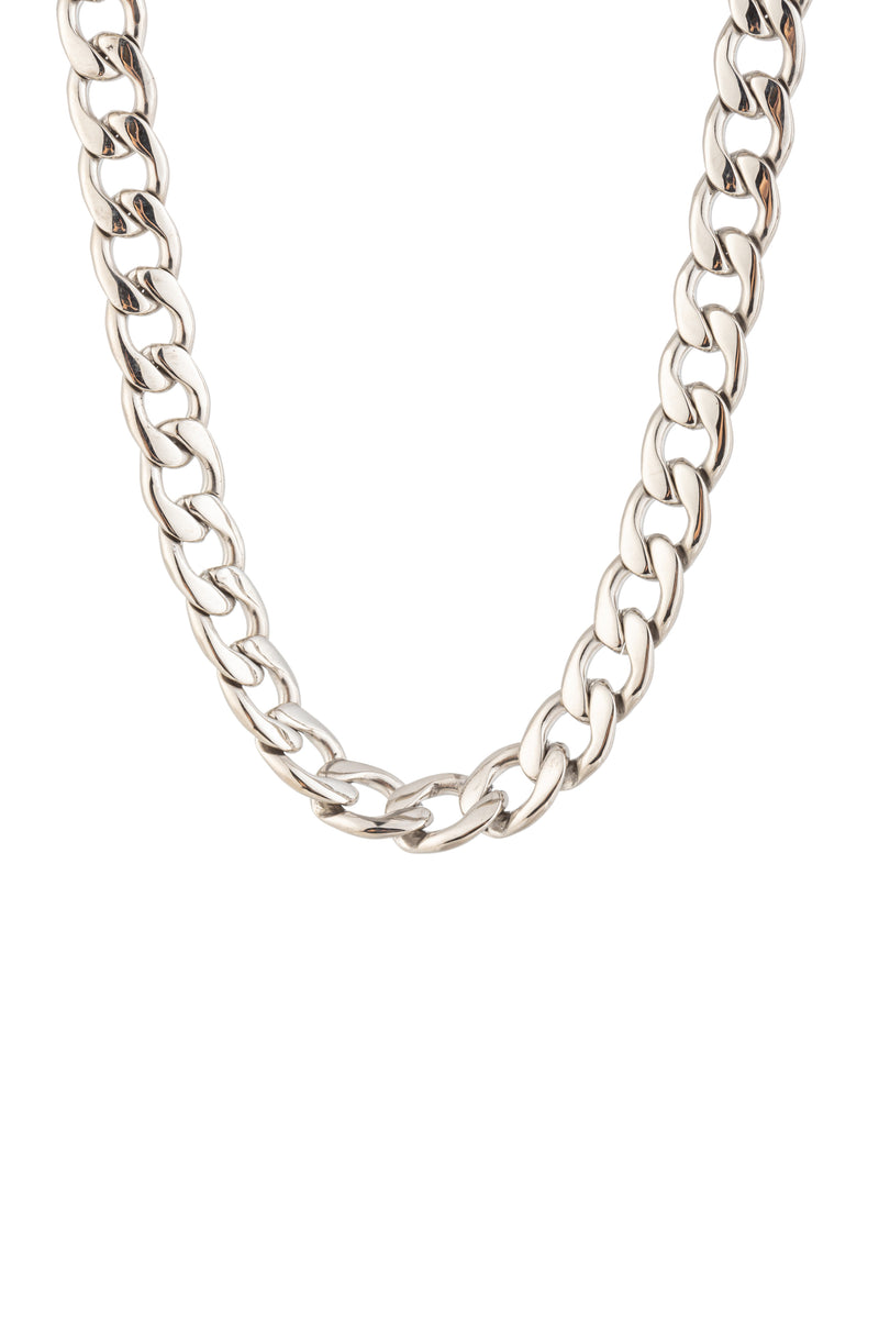 Omidi Silver Cuban Link Necklace