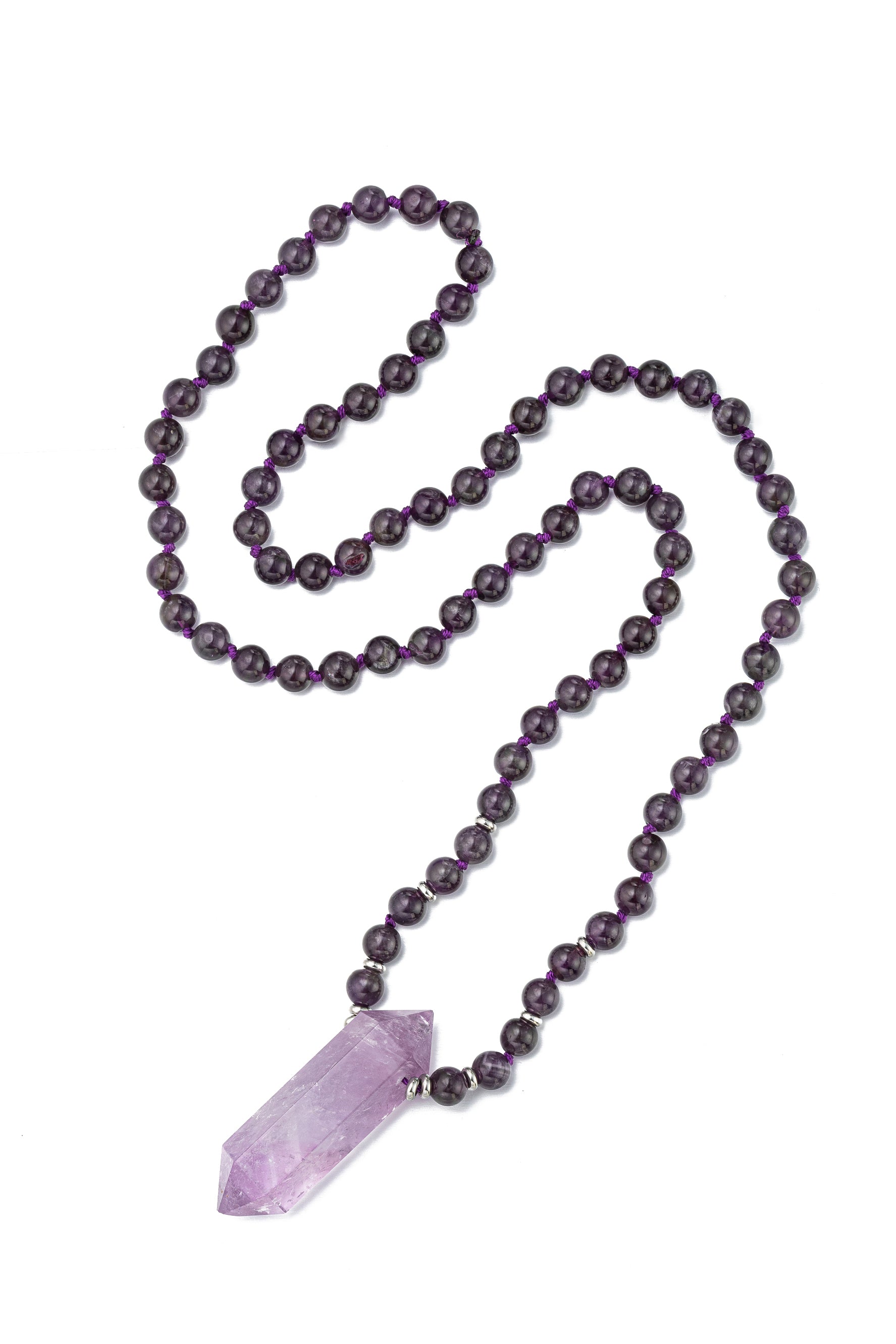 Amazon.com: Amethyst Necklace - Amethyst Point - Chakra Pendant - Amethyst  Stones Necklaces - Crystal Gem Necklace - Hexagonal Necklace - Healing  Crystal Jewelry For Women & Men - Good Luck Spiritual Gifts : Health &  Household