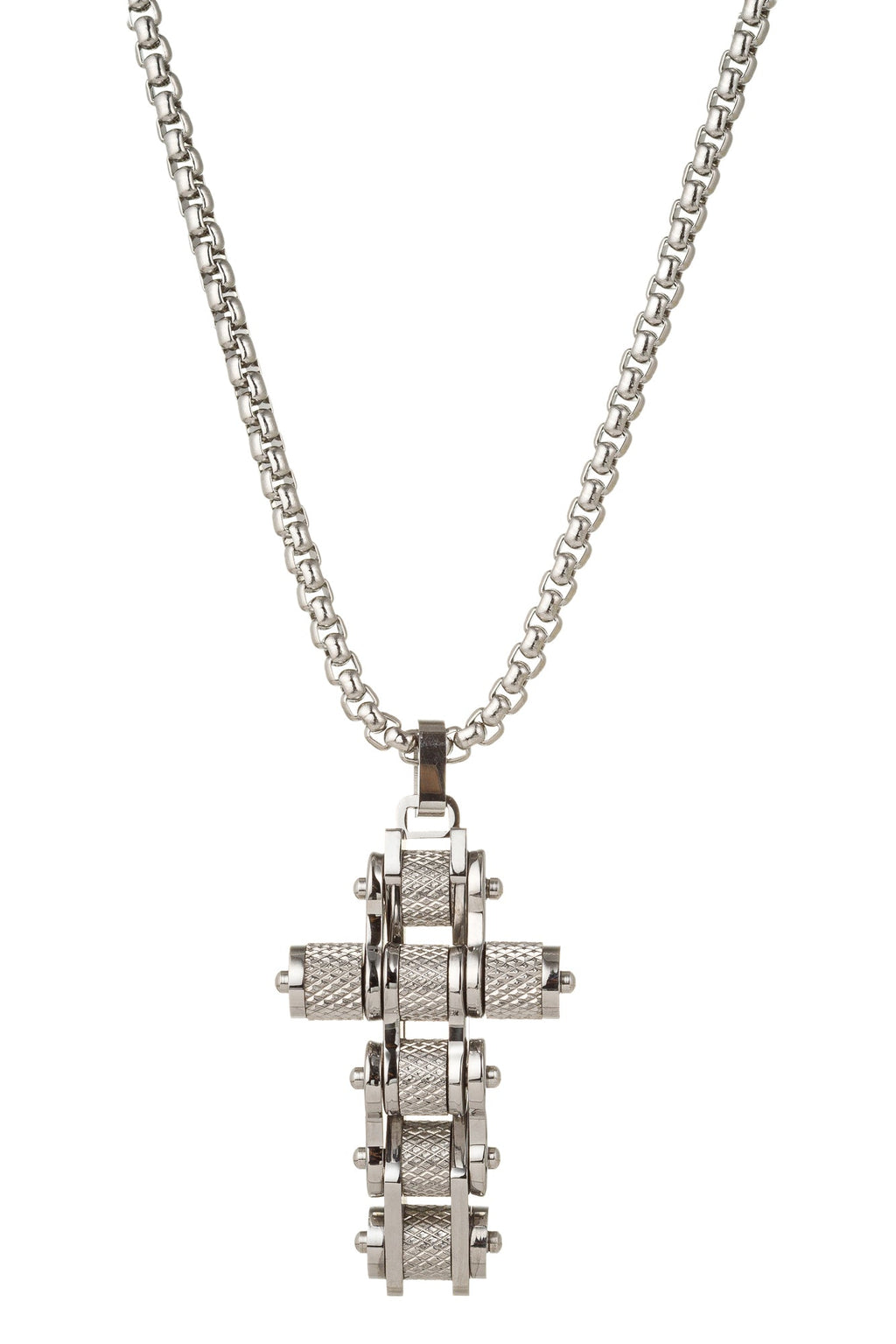 Edwin Titanium Cross Pendant Necklace: A Timeless Symbol of Faith.