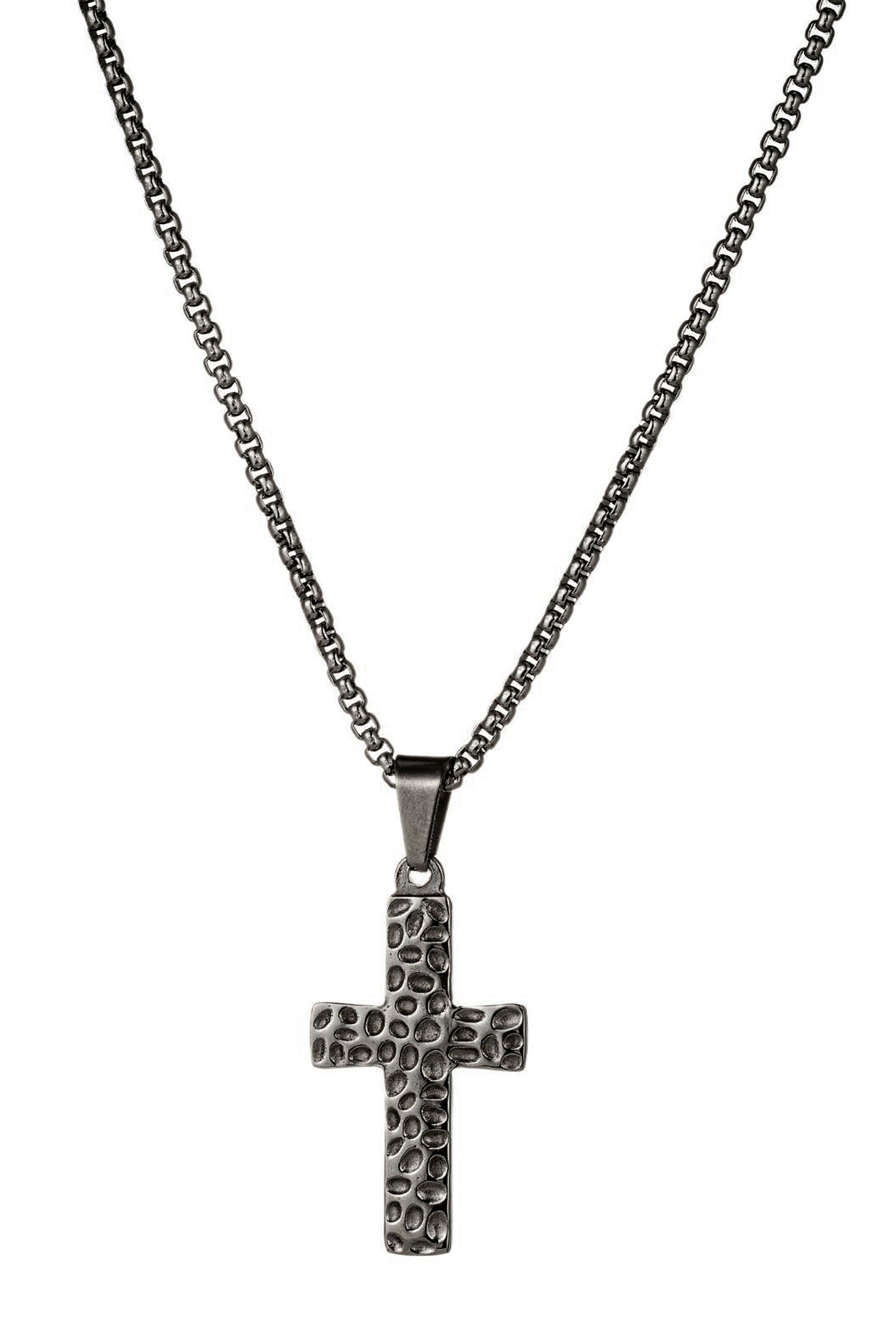 Elegant Elliot Cross Pendant Necklace: A Symbol of Faith and Fashion.