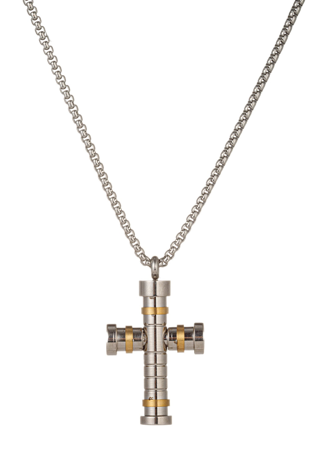 Embrace Faith and Style with Our Jordan Cross Pendant Necklace.