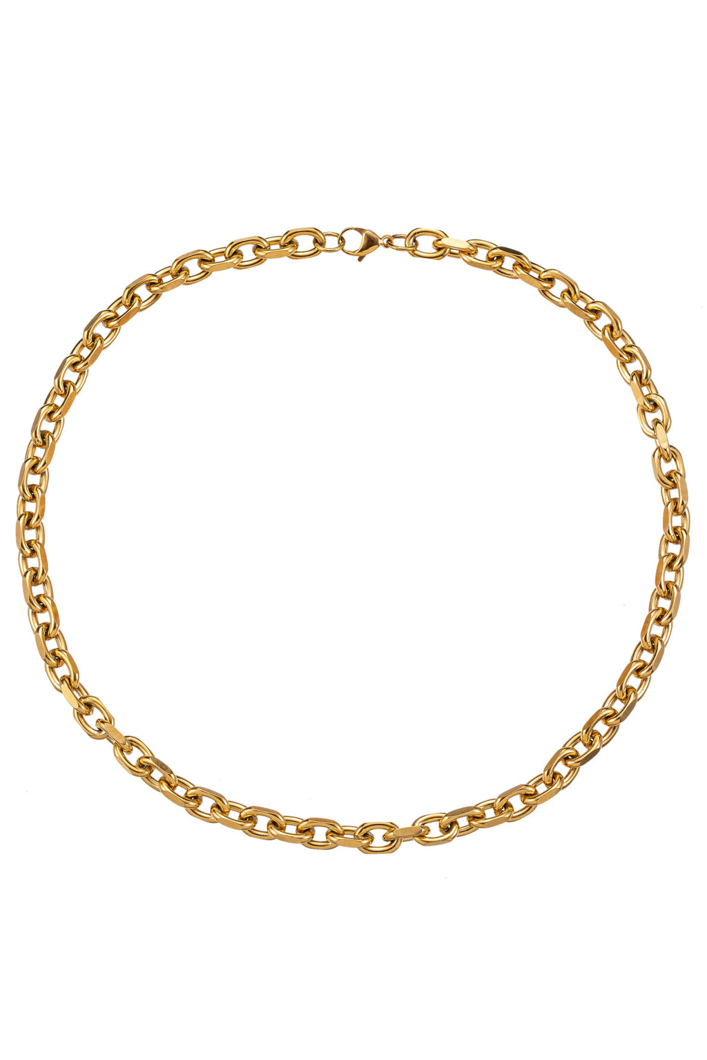 Grayson Chain Link Necklace: Elevate Your Style with Modern Elegance.