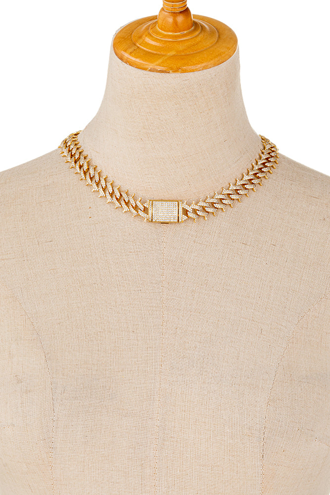 Gianna 18K Collar Necklace