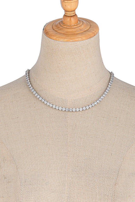 Mia Bolo Tennis Necklace