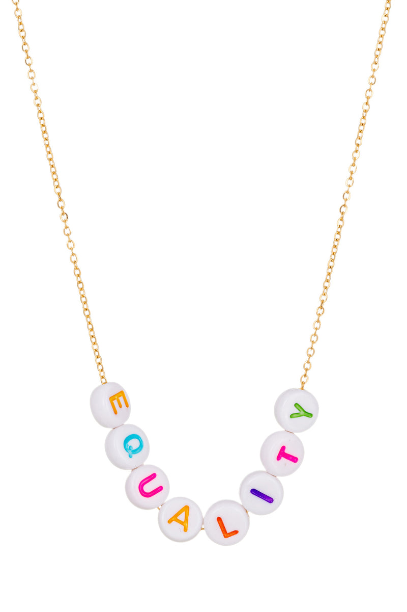 Equality Necklace
