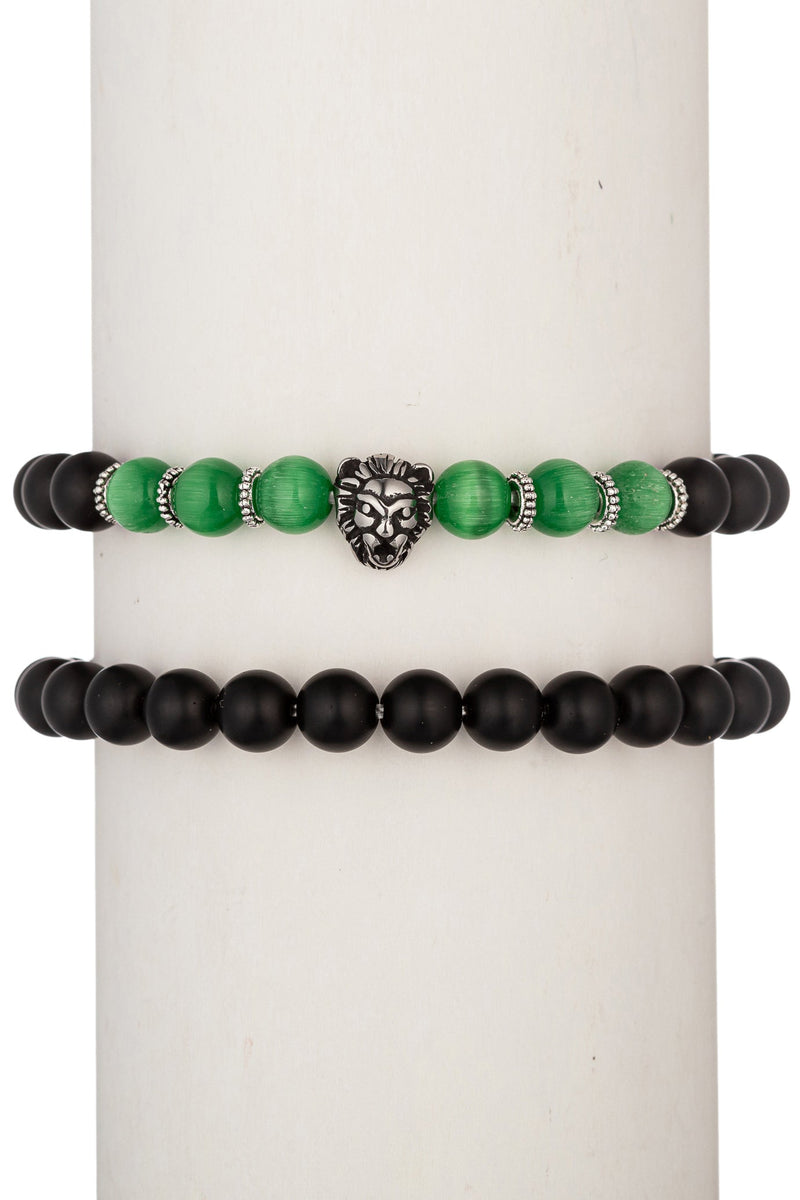 Lion Head Stretch Bracelet