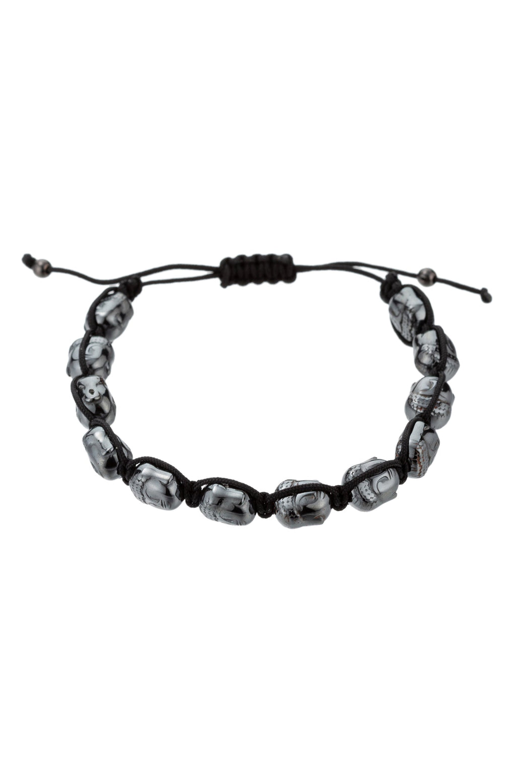 Elevate Your Spirituality with the Buddha Tetranylite Beaded Adjustable Bracelet.