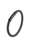 Black tone cuff bracelet 