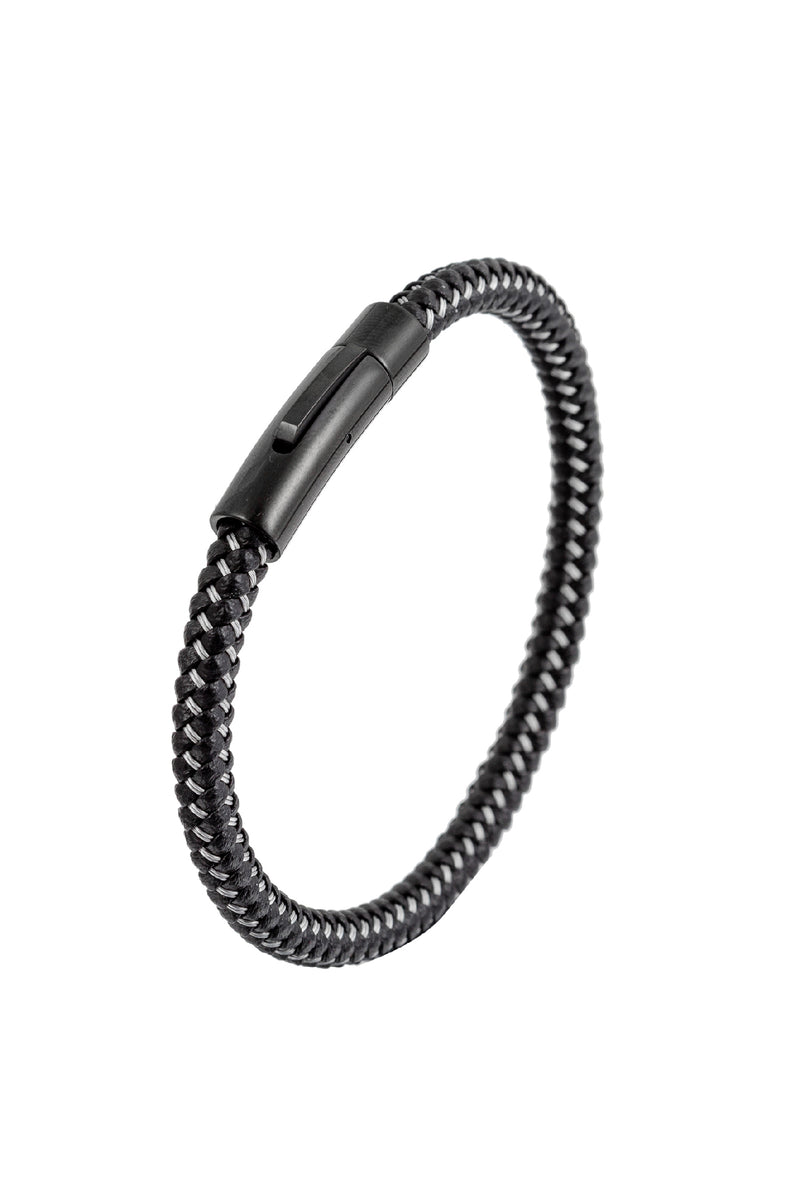 Black tone cuff bracelet 