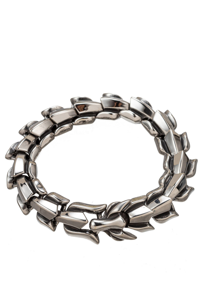Leo Dragon Titanium Bracelet