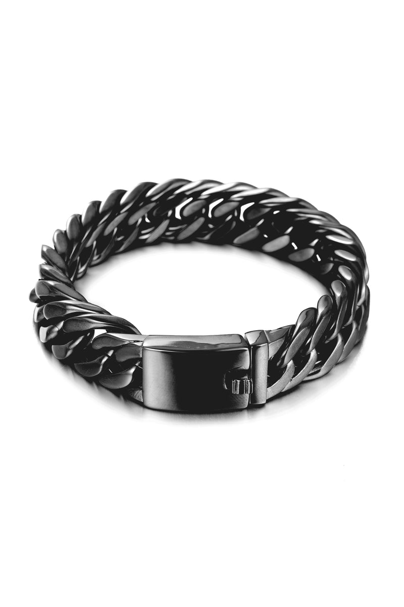 Christian Bracelet - Dark Silver
