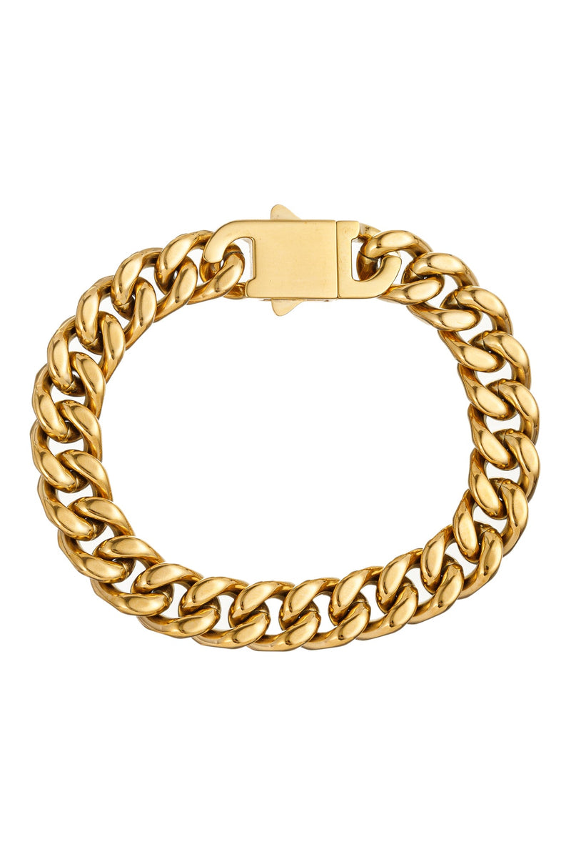 Francis Cuban Link Chain Bracelet: A Bold and Timeless Accessory That Elevates Your Style.