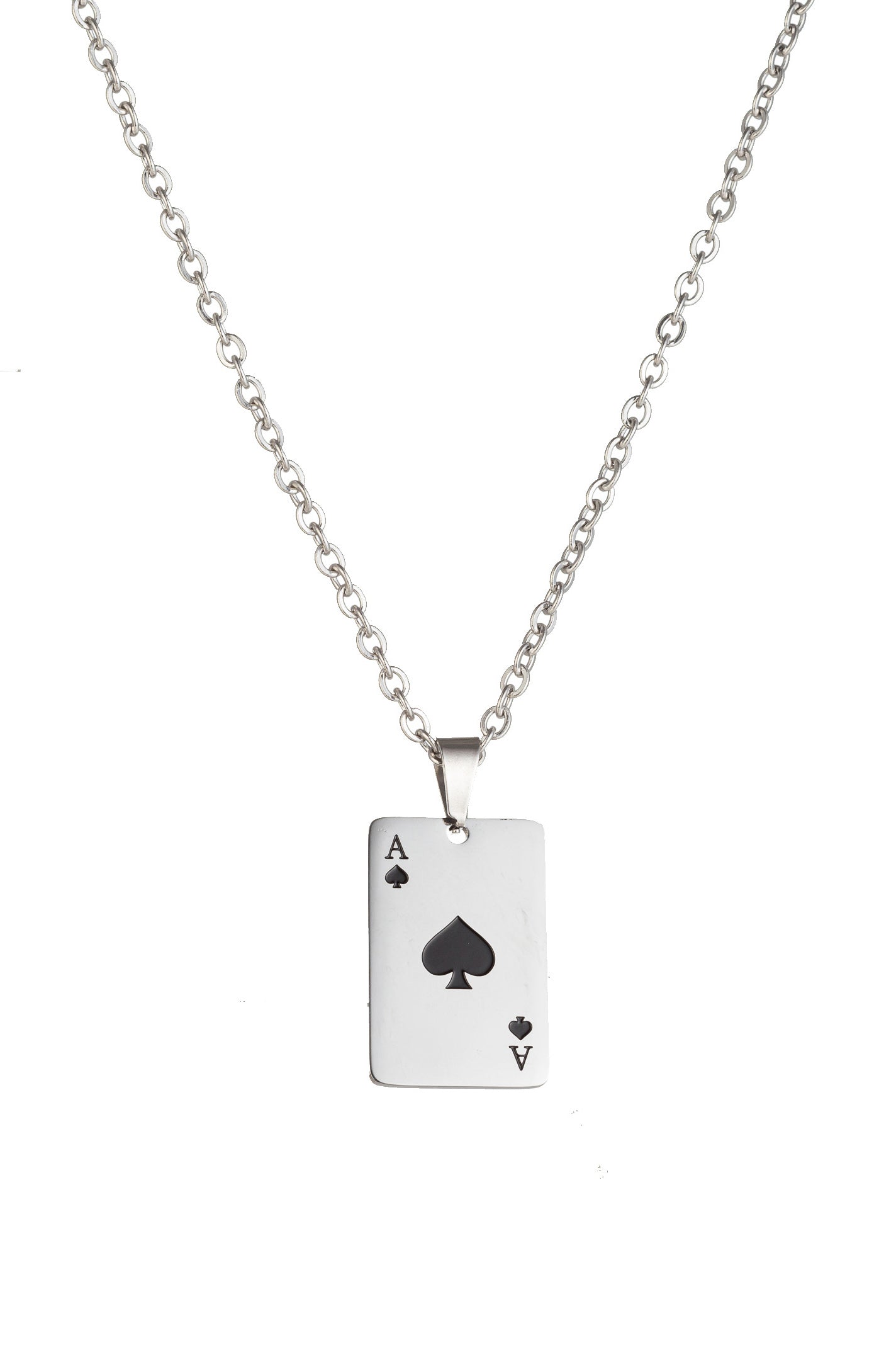 Men's Ace Of Spades Pendant Necklace – Eye Candy Los Angeles