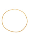 7MM Cuban link titanium chain.