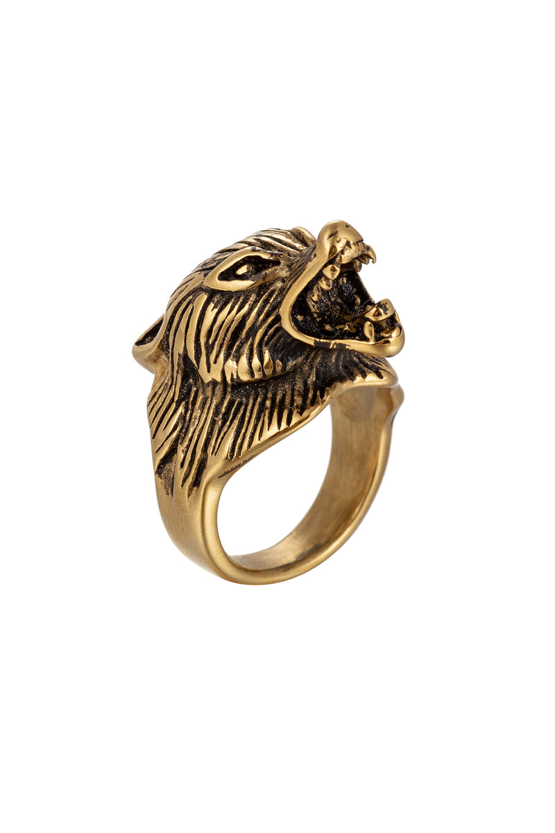 Crayden Wolf Ring