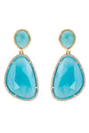 Christine CZ Drop Earrings