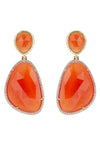 Christine CZ Drop Earrings