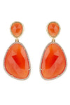 Christine CZ Drop Earrings