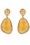 Anys Yellow Drop Earrings