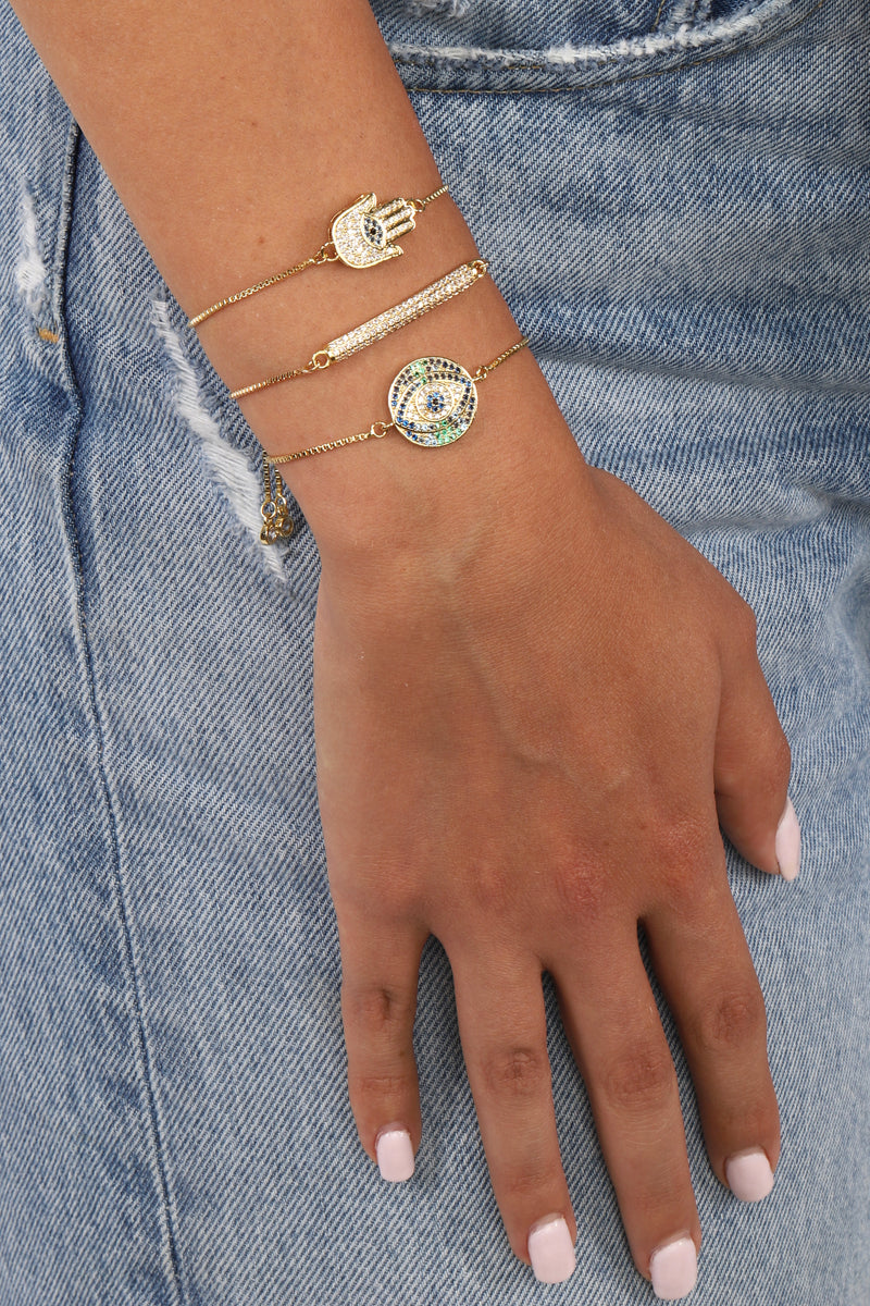Selina Bracelet Set - Gold