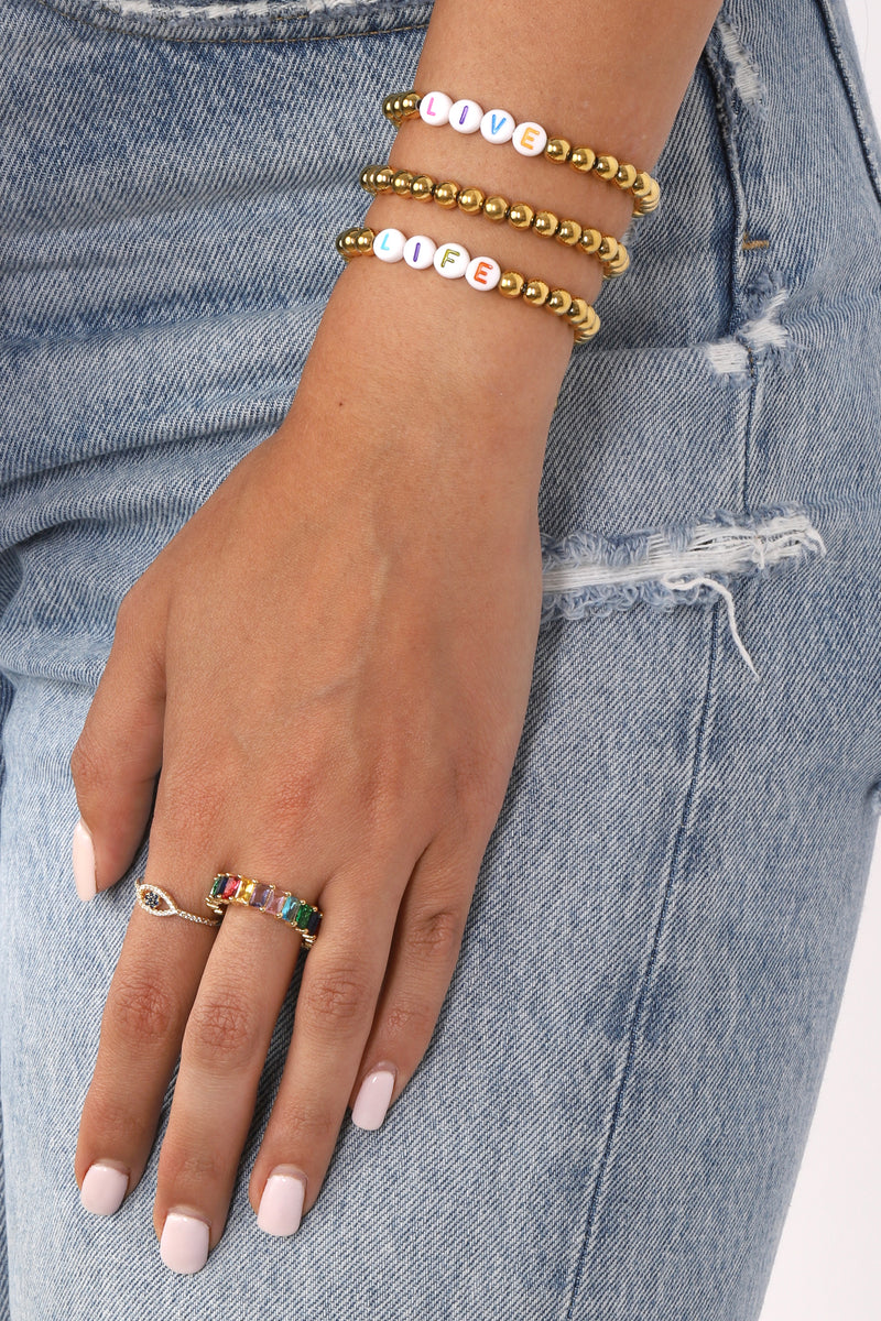 Live Life - Bracelet Set