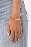 Loop Cuff Bracelet - Gold