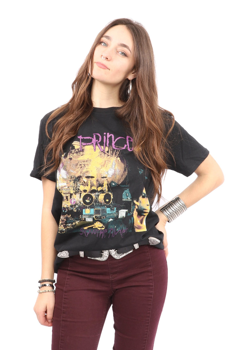 Prince T-Shirt - Sign o' The Times - Black