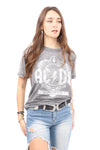 AC/DC Black Ice T-Shirt - Grey