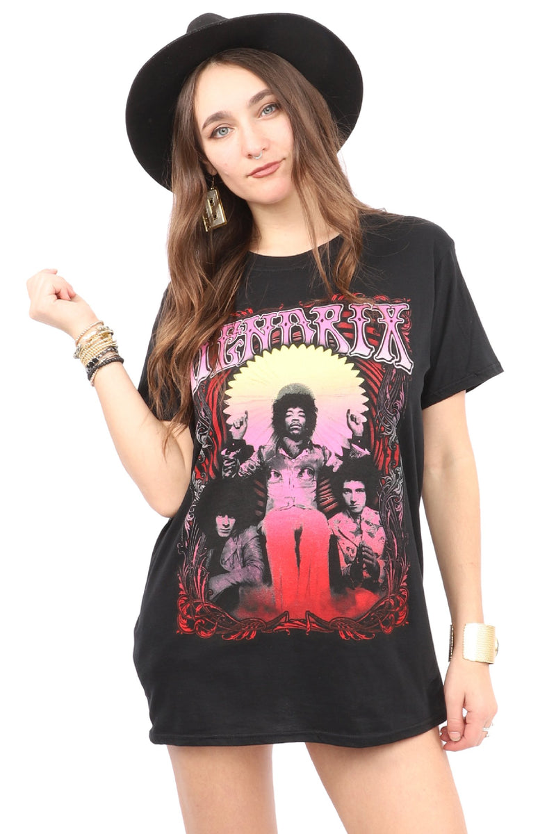 Jimi Hendrix T-Shirt - Experience - Black