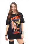 Elton John T-Shirt - Rocket Man - Black