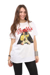 Freddie Mercury T-Shirt- Wembley - White