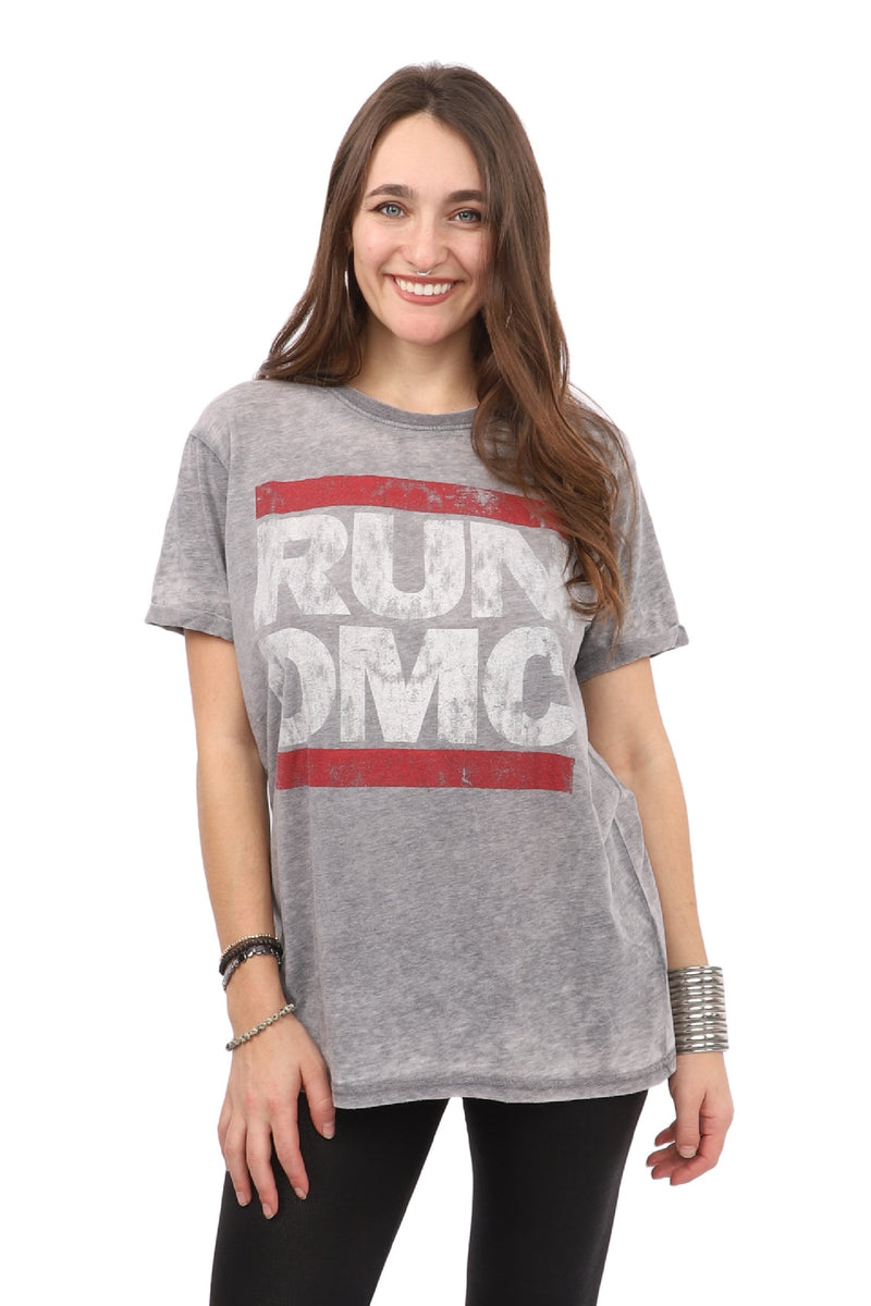 Run DMC T-Shirt - Logo - Grey