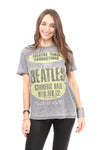 The Beatles T-Shirt - Carnegie Hall - Grey