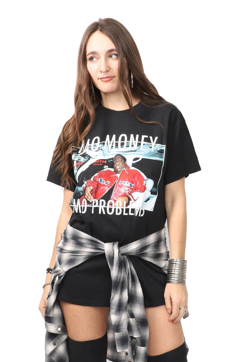 Biggie T-Shirt - Mo Money Mo Problems - Black