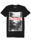 Tupac T-Shirt - All Eyez On Me - Black