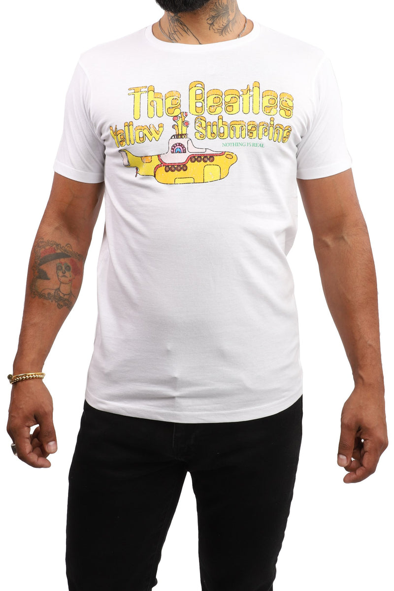 The Beatles T-Shirt - Yellow Submarine - White