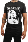 Blondie T-Shirt - Debbie Harry Singing - Black