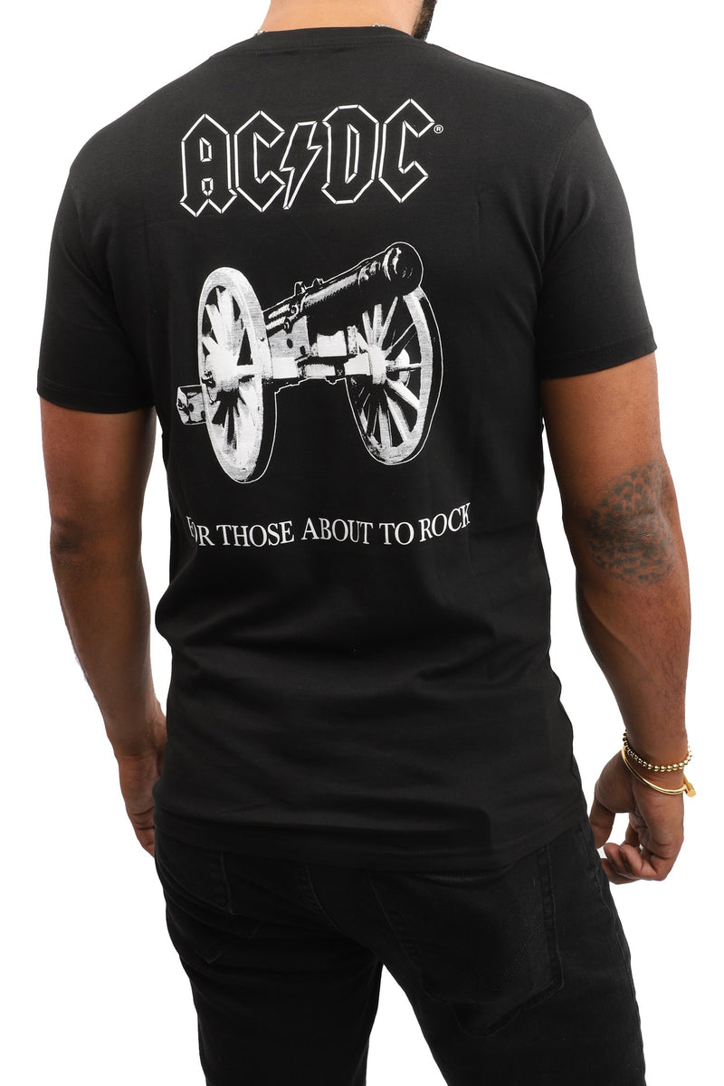 AC/DC T-Shirt - For Those About to Rock - Black